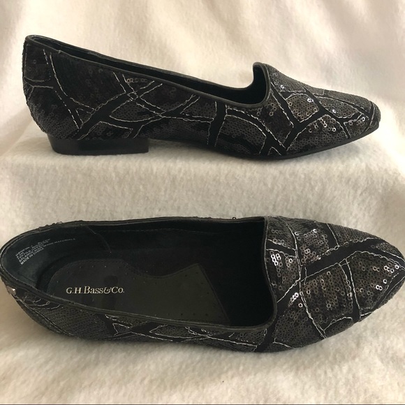 NWOB GH Bass & CO Sequined Flats - Picture 3 of 12